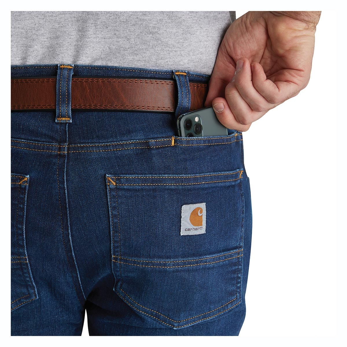 Carhartt Force® Slim Fit Low Rise 5-Pocket Tapered Jean