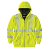 Carhartt ANSI Class 3 Loose Fit Midweight Full Zip Hi-Vis Sweatshirt