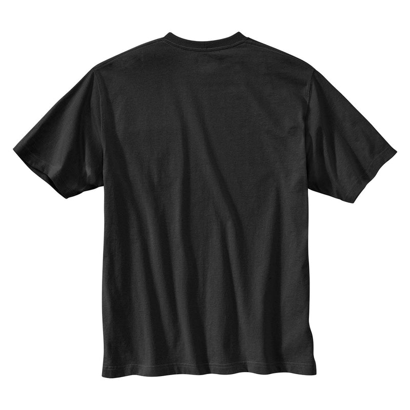 Carhartt Loose Fit Heavyweight Short Sleeve Logo Graphic T-Shirt Black