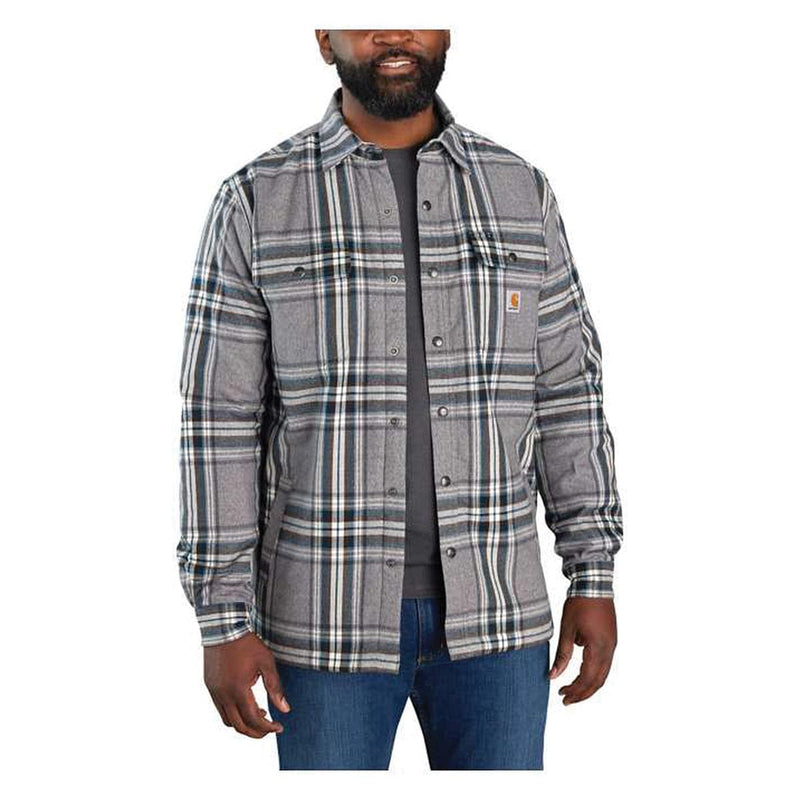 sherpa lined jacket flannel