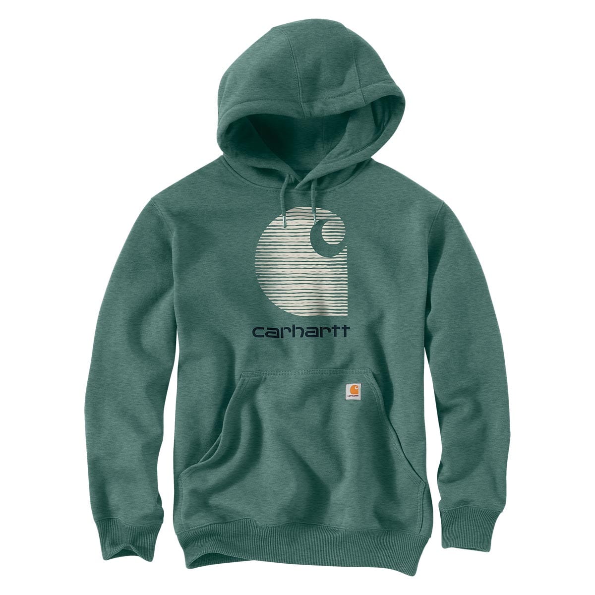 Carhartt Rain Defender Loose Fit Midweight "C" Logo Graphic Sweatshirt