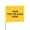 Custom Print Wire Stake Flags, 4" x 5", Pk of 100 (3,000 Minimum)