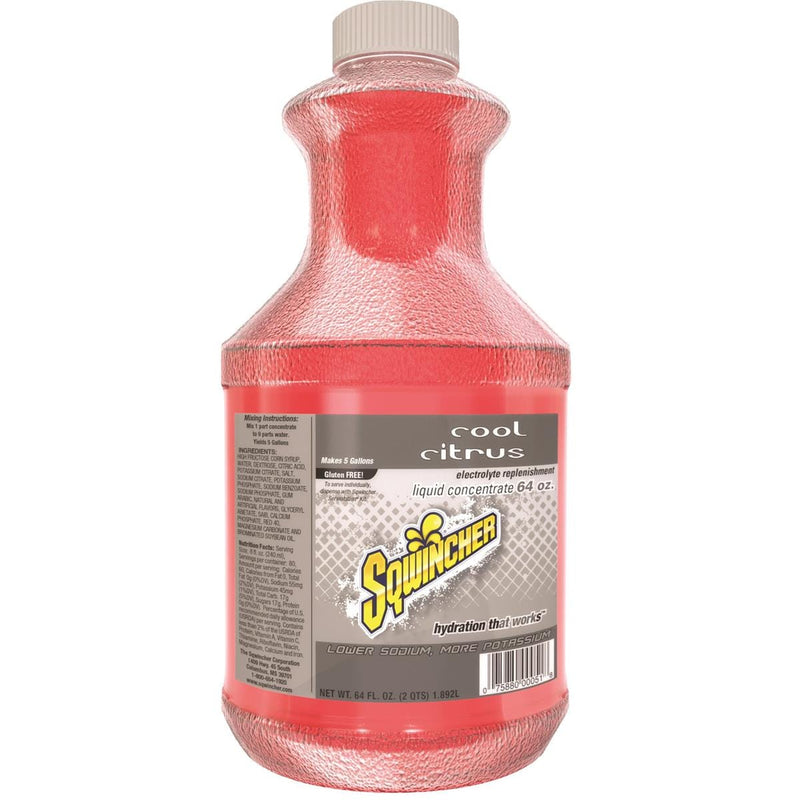 Sqwincher Sports Drink, 64-oz. Liquid Concentrate