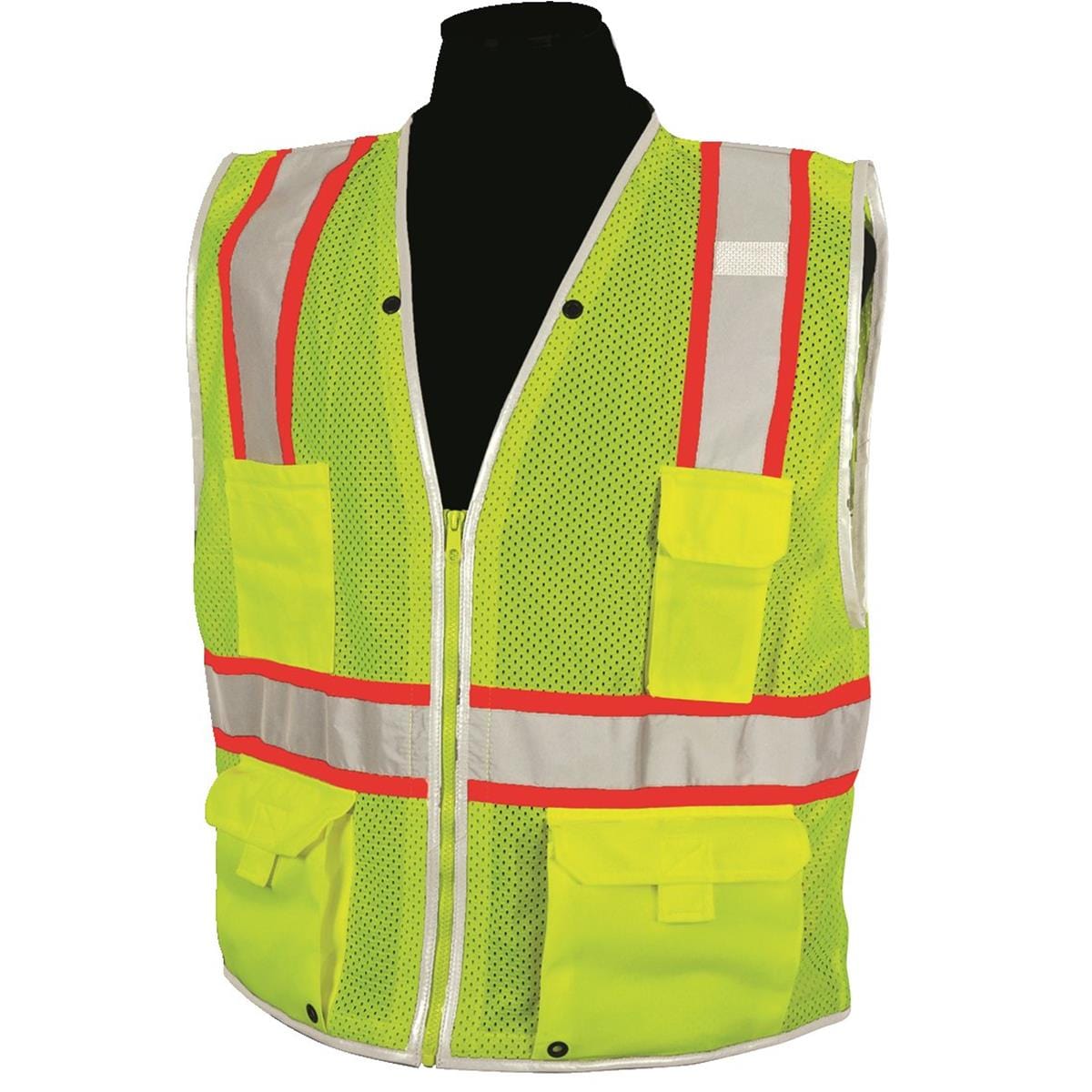 Lime Kishigo Brilliant Series ANSI Class 2 Hi-Vis Safety Vest