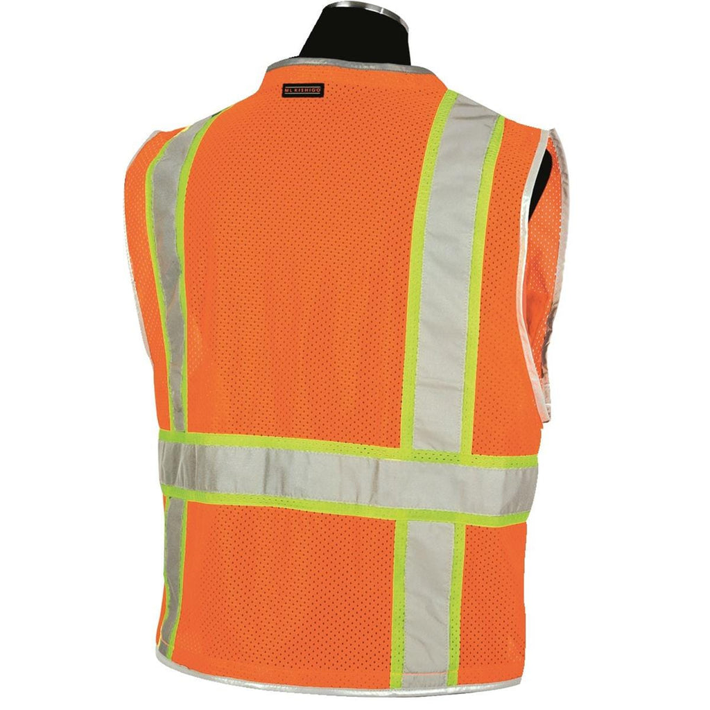 ML Kishigo Brilliant Series ANSI Class 2 Hi-Vis Safety Vest