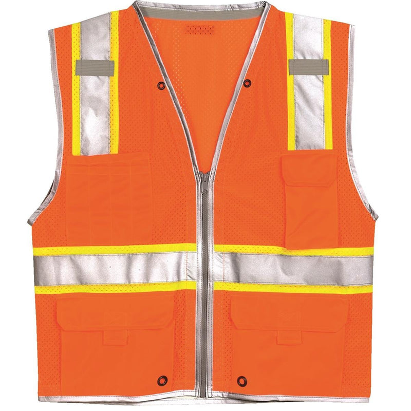 ML Kishigo Brilliant Series ANSI Class 2 Hi-Vis Safety Vest