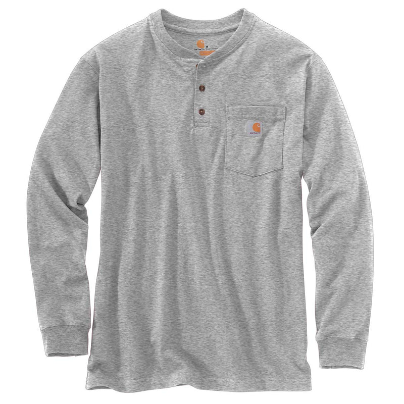 Carhartt K128 Classic Long-Sleeve Henley Shirt