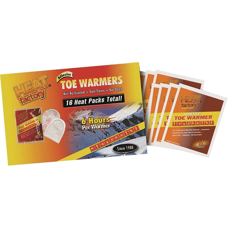 Heat Factory Toe Warmers, Pkg. of 8 pair