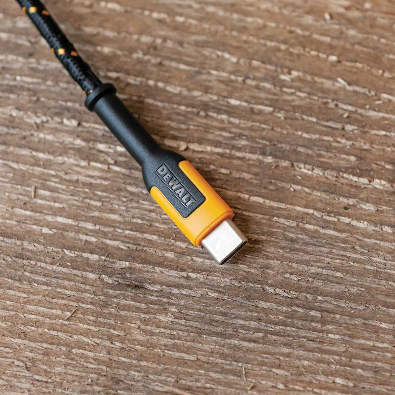 DEWALT Reinforced Cable for USB-C to USB
