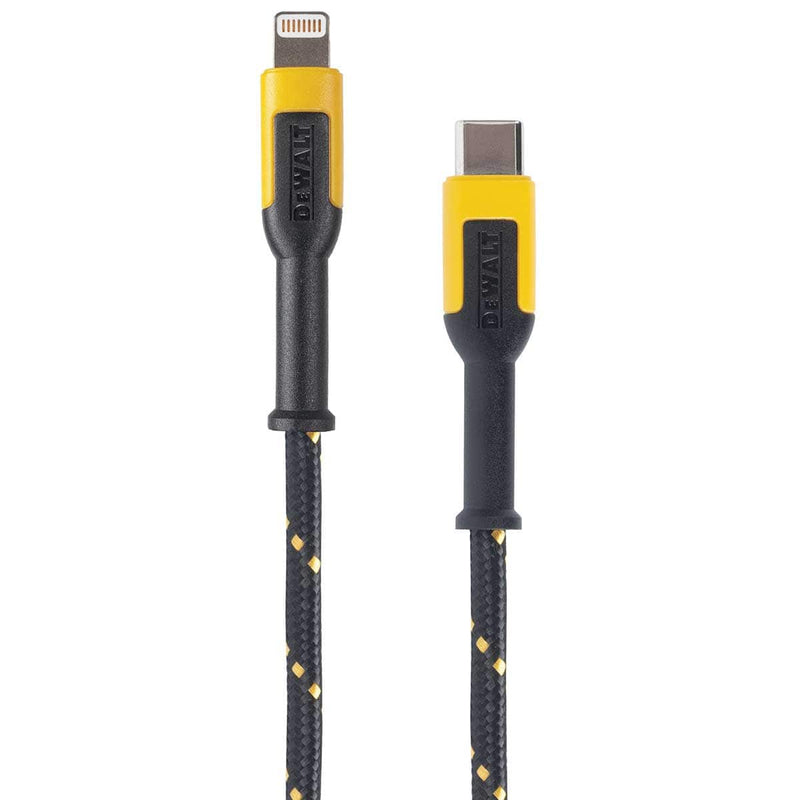 DEWALT 4-ft. Reinforced Cable for Lightning to USB-C
