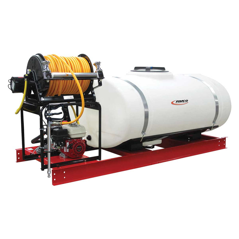 herbicide sprayer for sale Fimco 300-Gallon Skid Sprayer with Electric Hose Reel, TSSK-300