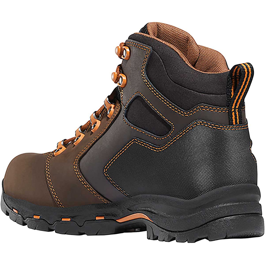 View of the back of the Danner Vicious 4.5" Plain Toe Boots