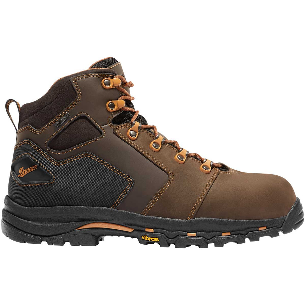 Back of Danner Vicious 4.5" Safety Toe Boots