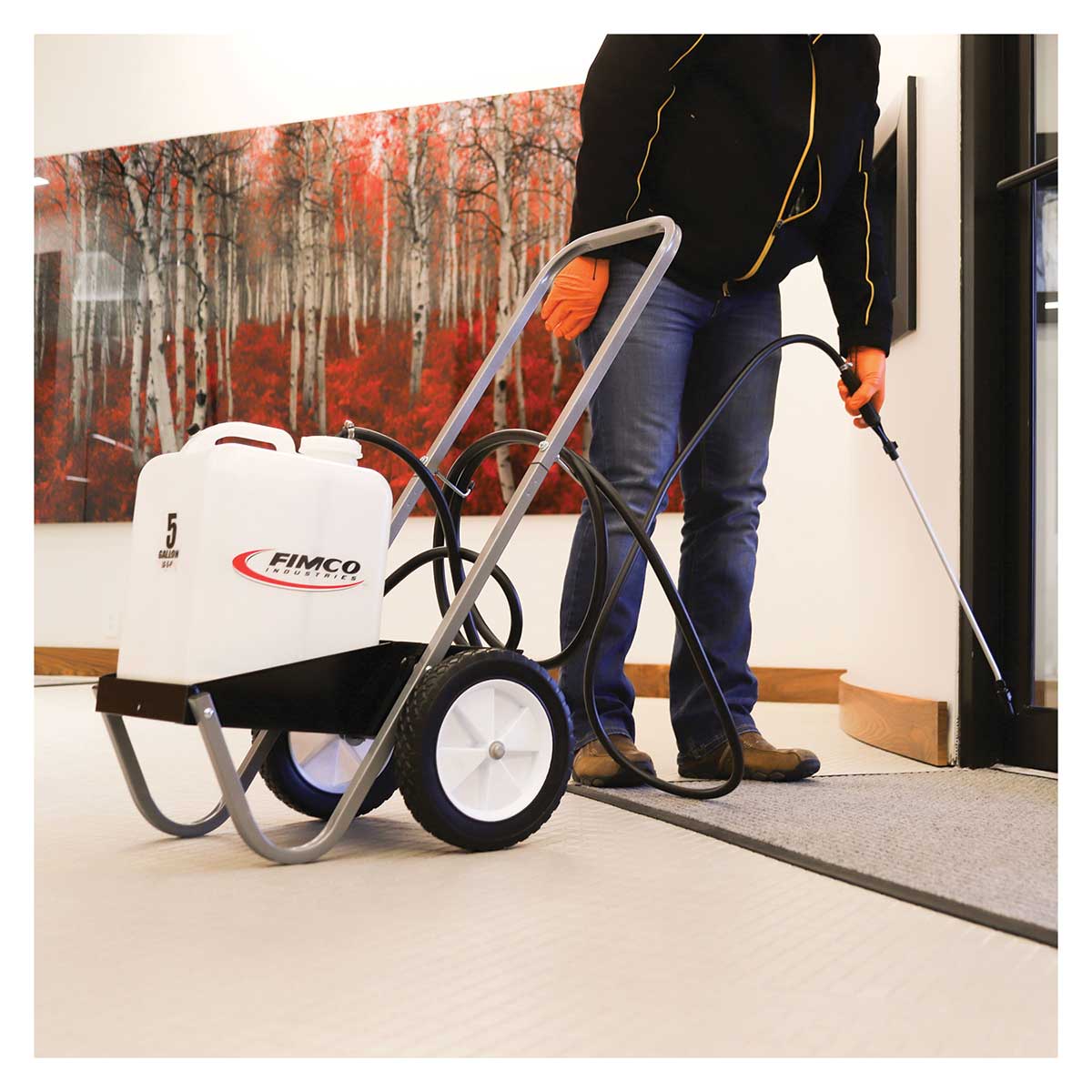 Fimco 5 Gallon 12V Cart Sprayer