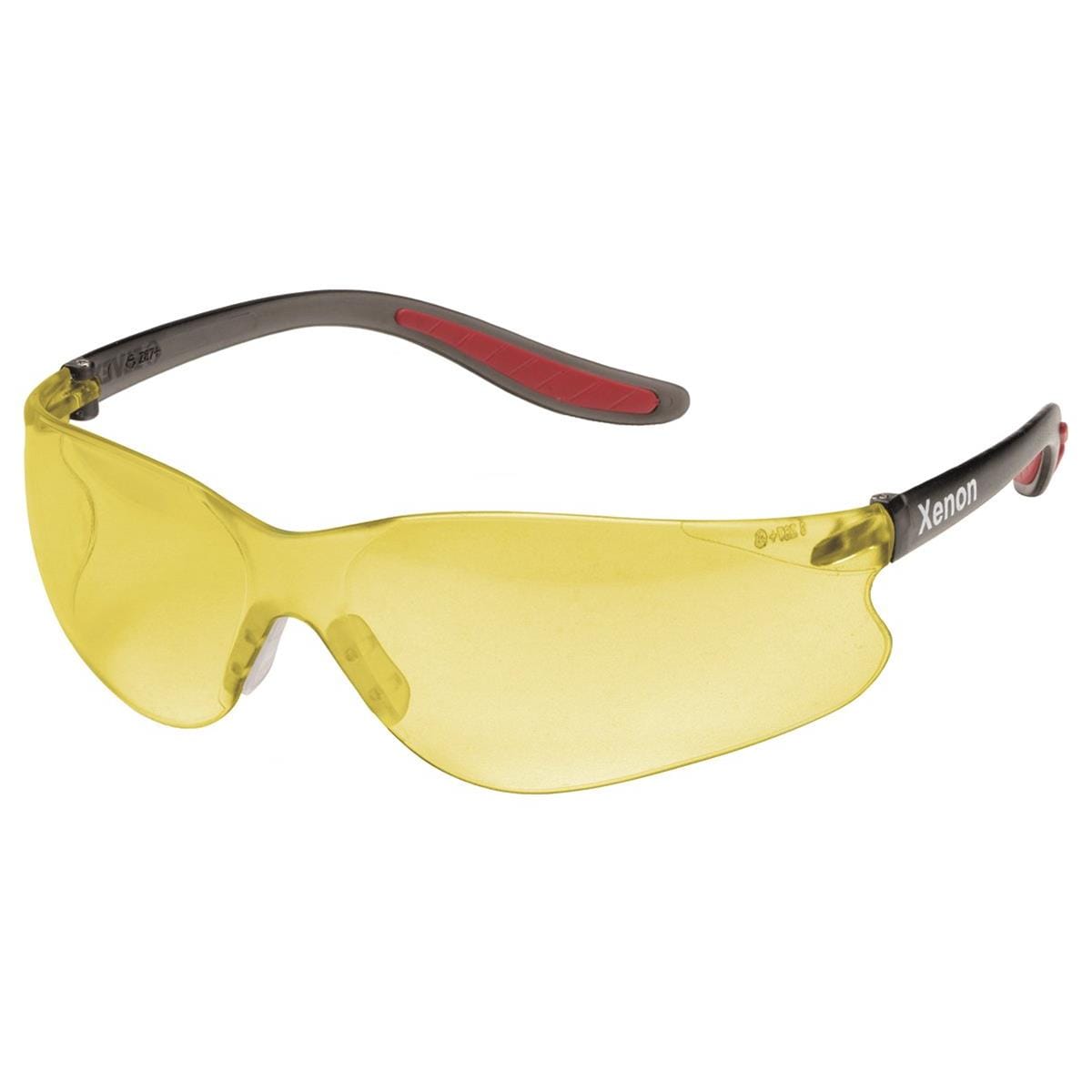 Amber Elvex Xenon Safety Glasses