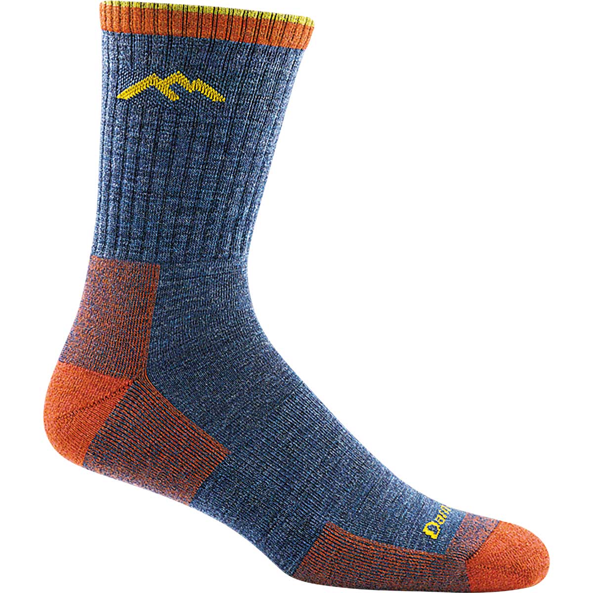 Denim Darn Tough Men's Hiker Micro Crew Midweight Cushion Socks