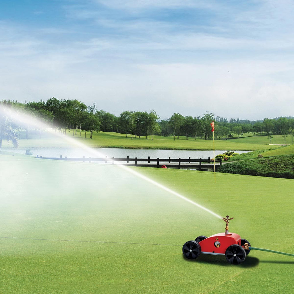 Underhill T-400 Portable Irrigation Machine In Use+++Underhill T-400 Portable Irrigation Machine In Use
