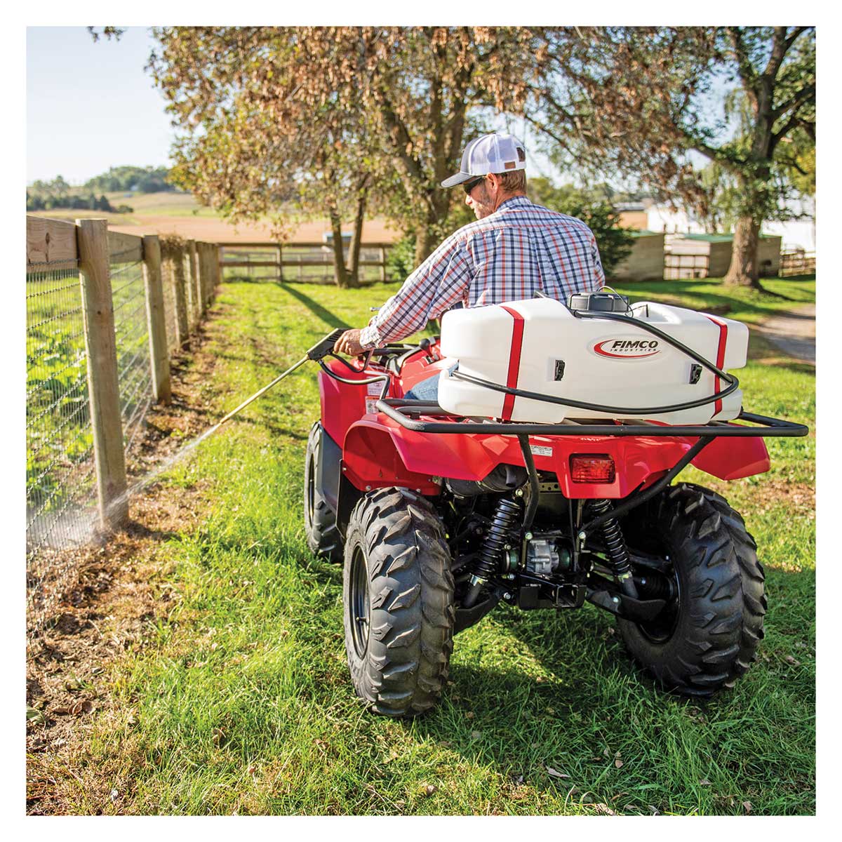 Fimco 25 Gallon Deluxe Spot Sprayer w/Manifold 2.4 GPM