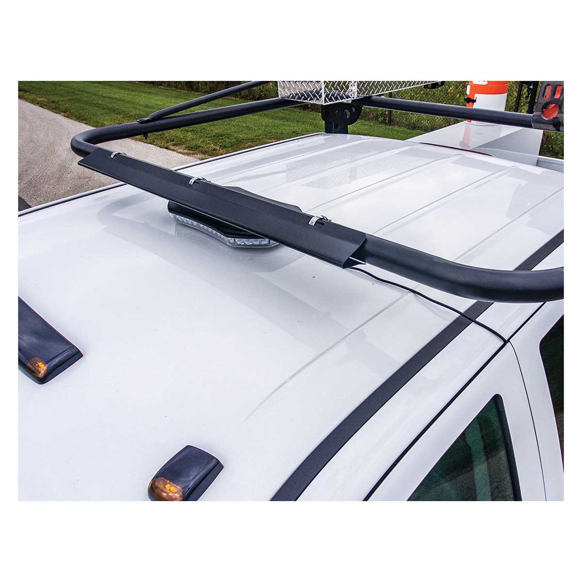Buyers Products Black Wind Deflector Kit for Ladder Racks