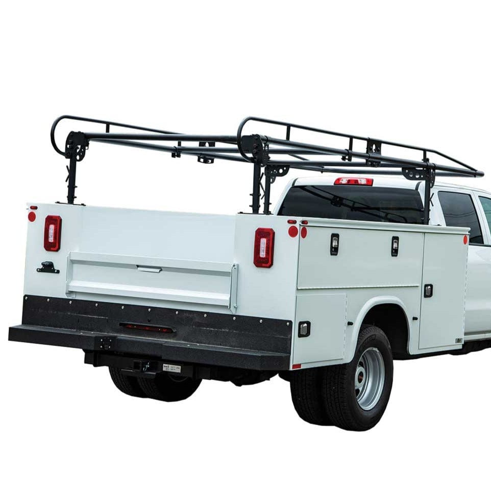 Buyers Products 13-1/2 Ft Black Service Body Ladder Rack