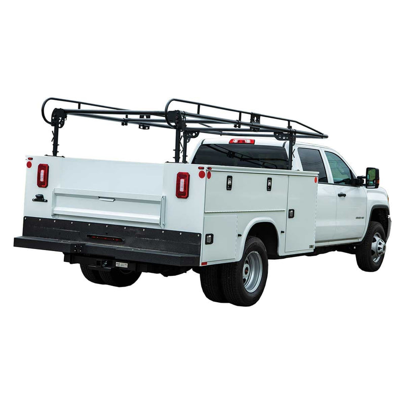 Buyers Products 14-1/2 Ft Black Service Body Ladder Rack