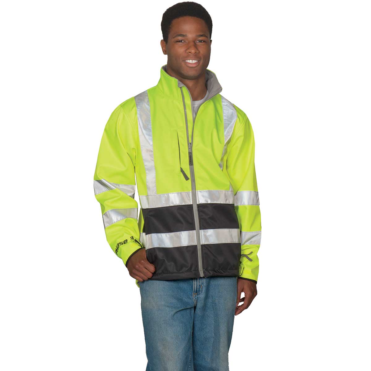 Tingley Phase 3 ANSI Class 3 Soft-Shell Hi-Vis Jacket | Gemplers