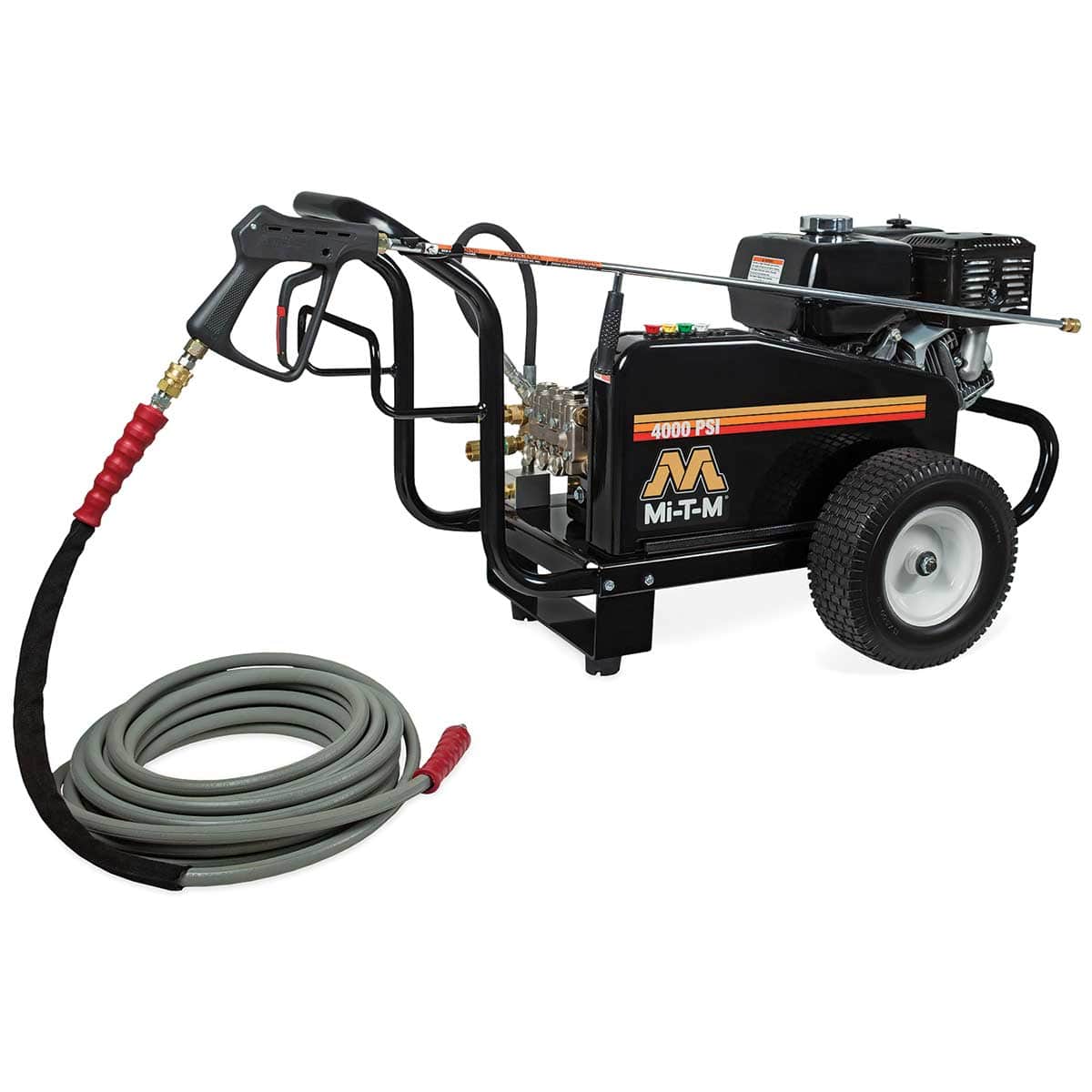 Cold Water Gas Pressure Washer, 13HP, 4000 PSI by Gemplers