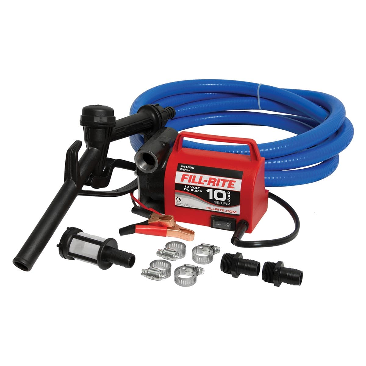 Fill-Rite&reg 12V Cast Iron Diesel Transfer Pump