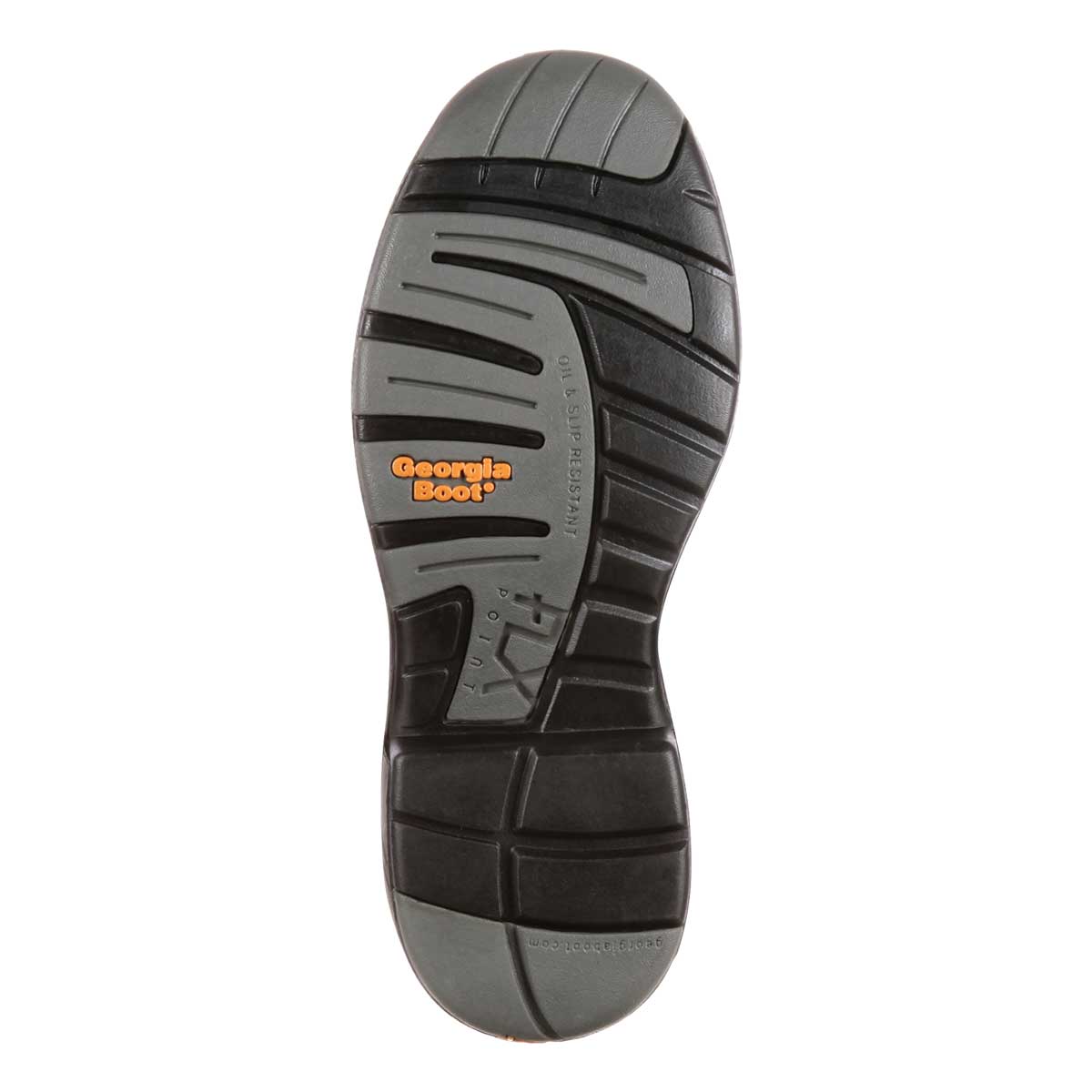 Image showing the sole of Georgia Boot 6"H Plain Toe Waterproof Leather Work Boots