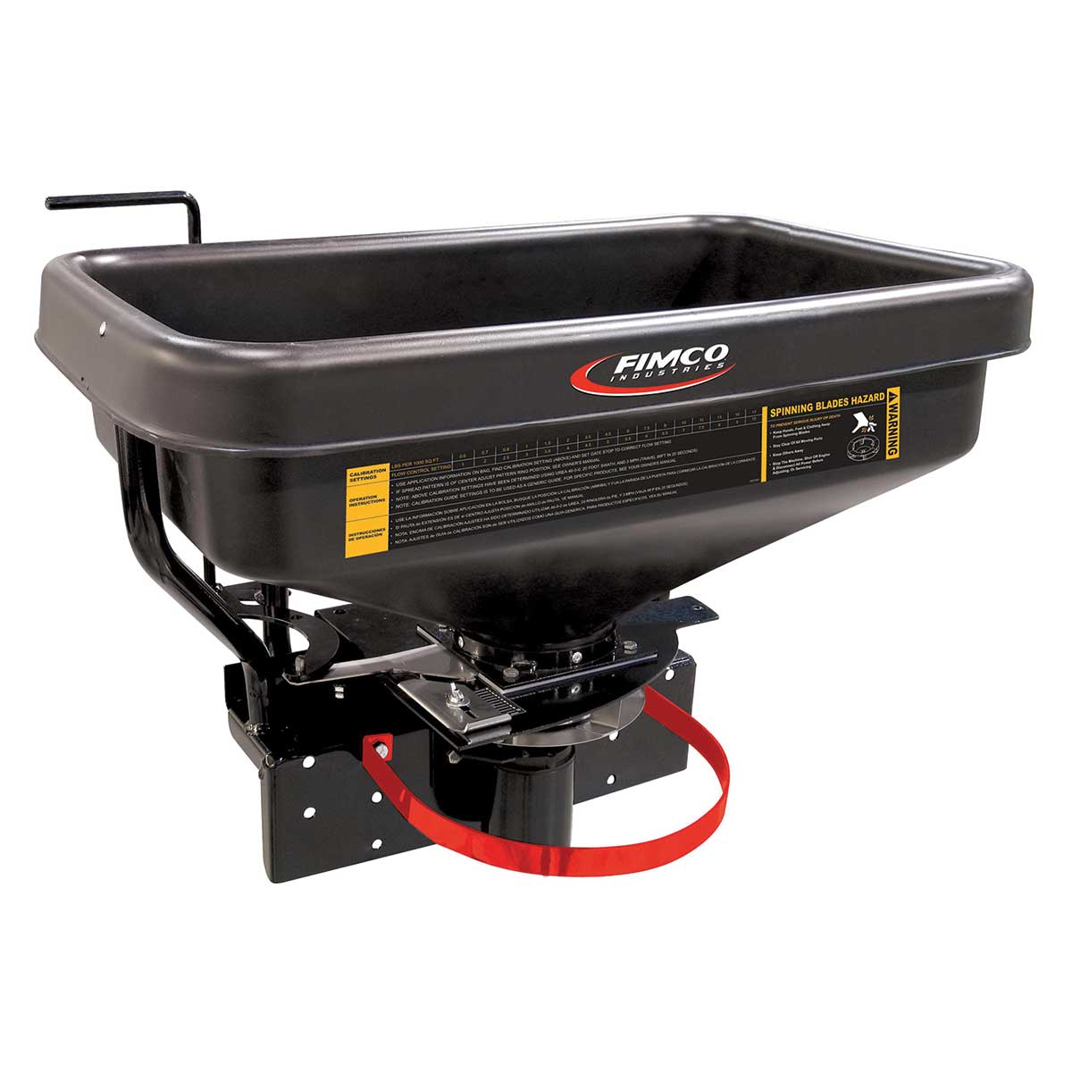 FIMCO ATV Spreader, 145 lb. Capacity, ATV-DMS-12V