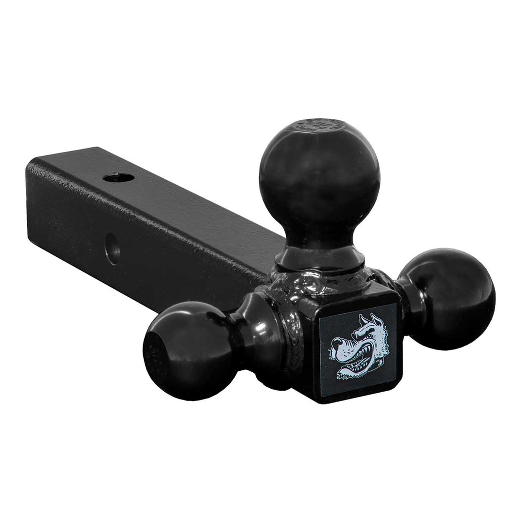 Black Tri-Ball Mount Hitch