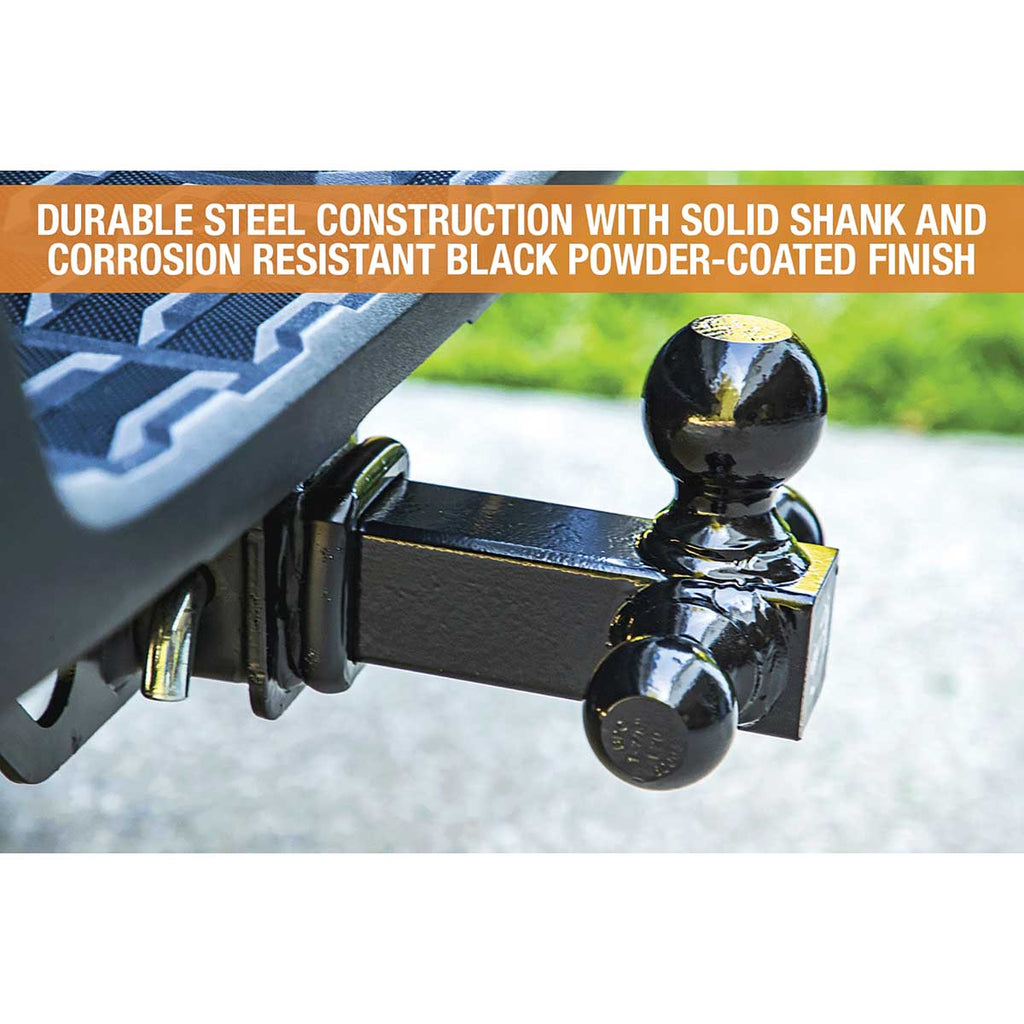 Black Tri-Ball Mount Hitch