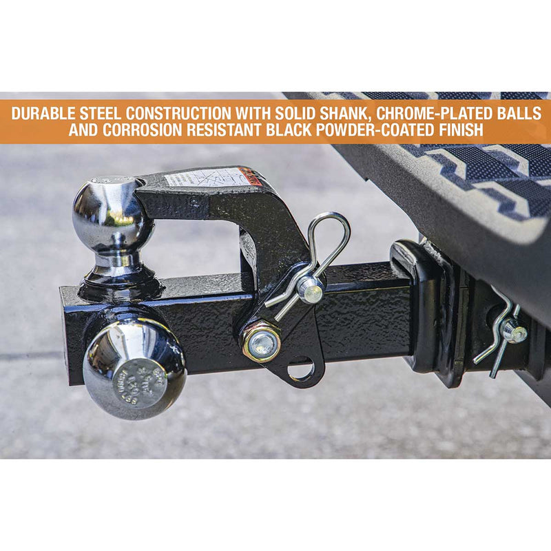Tri-Ball Hitch with Pintle Hook