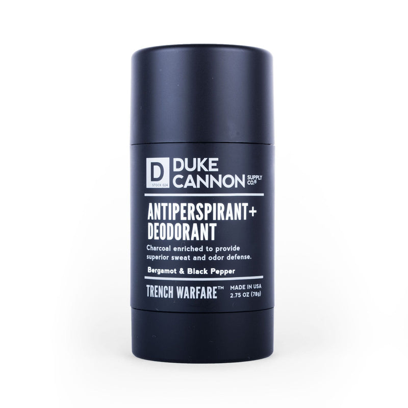Duke Cannon Trench Warfare Antiperspirant & Deodorant - Bergamot & Black Pepper