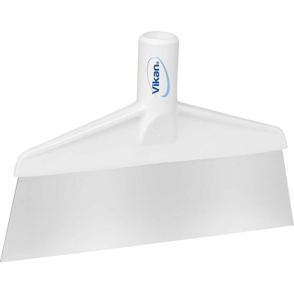 White Vikan Stainless Steel Floor Scraper