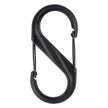 BigToolRack S-Biner® Dual Carabiner Plastic #8 - Black/Black Gates