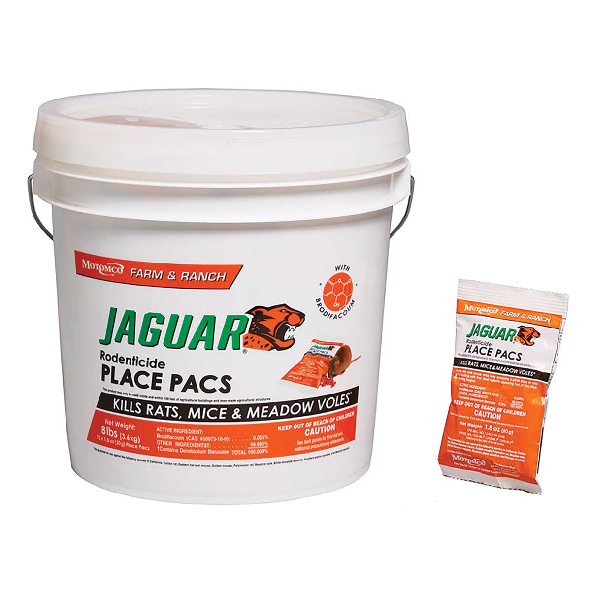  Tomcat Bromethalin Place Pacs Bait, Pest Control for