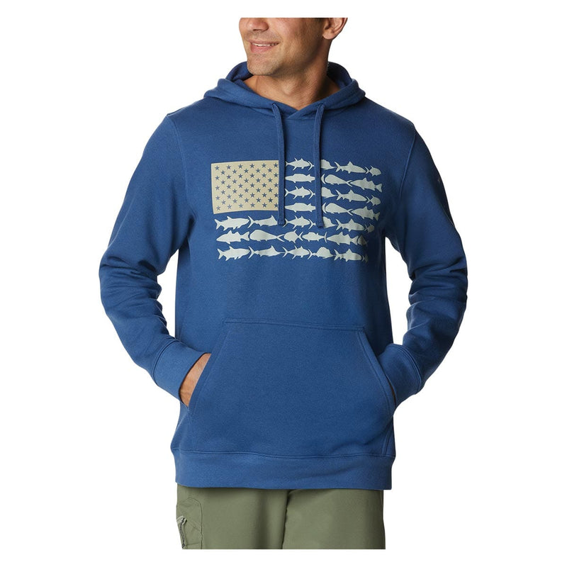 Columbia pfg fish flag hoodie Clearance