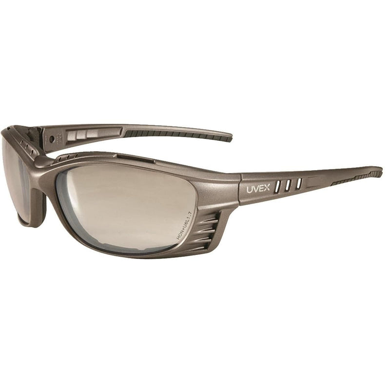 Uvex Livewire™ Sealed Safety Glasses With Silver Frame