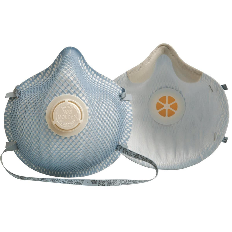 Moldex 2300 N95 Respirator With Exhale Valve | 10 Pack