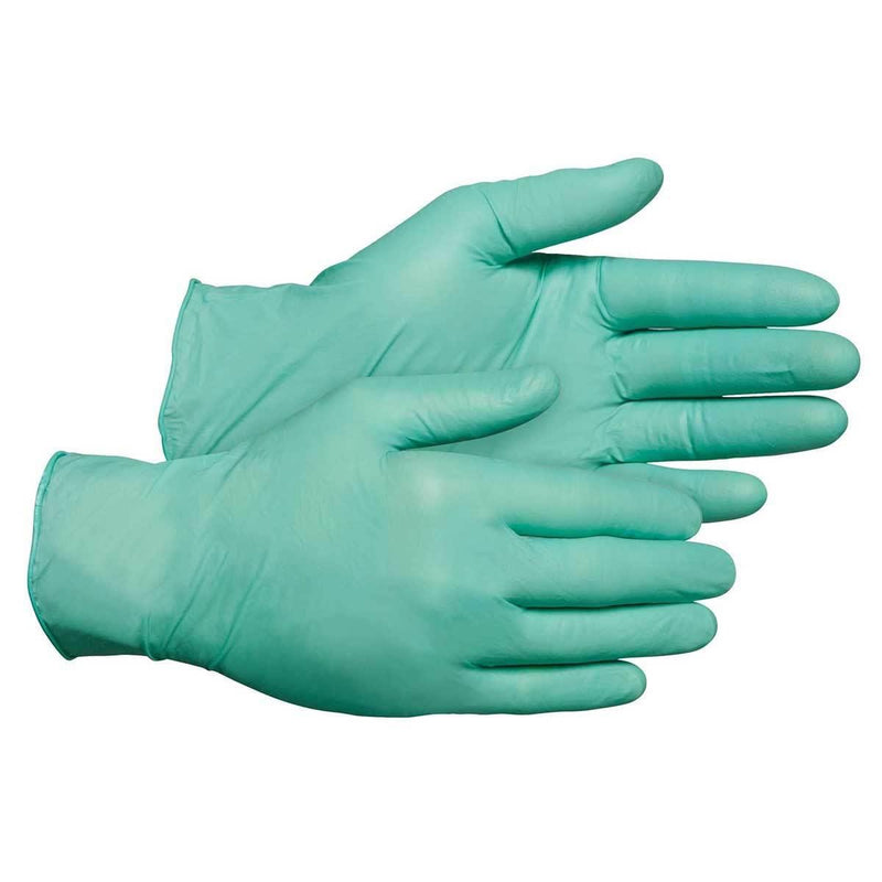 Microflex 25-101-S NeoTouch 25-101 Disposable Gloves, Powder Free, Textured, 5.1 mil, Small, Green
