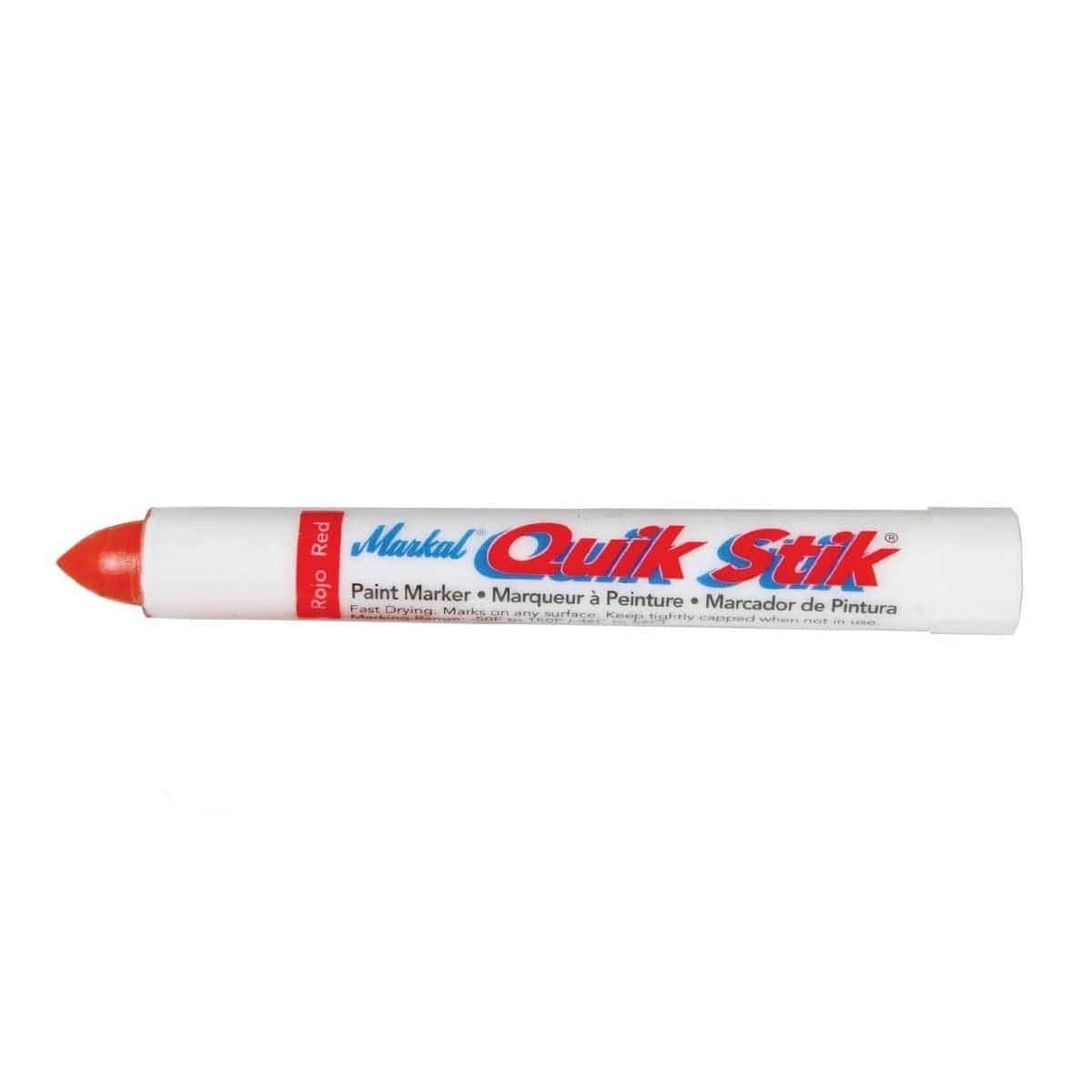Red Quik Stik Paint Marker
