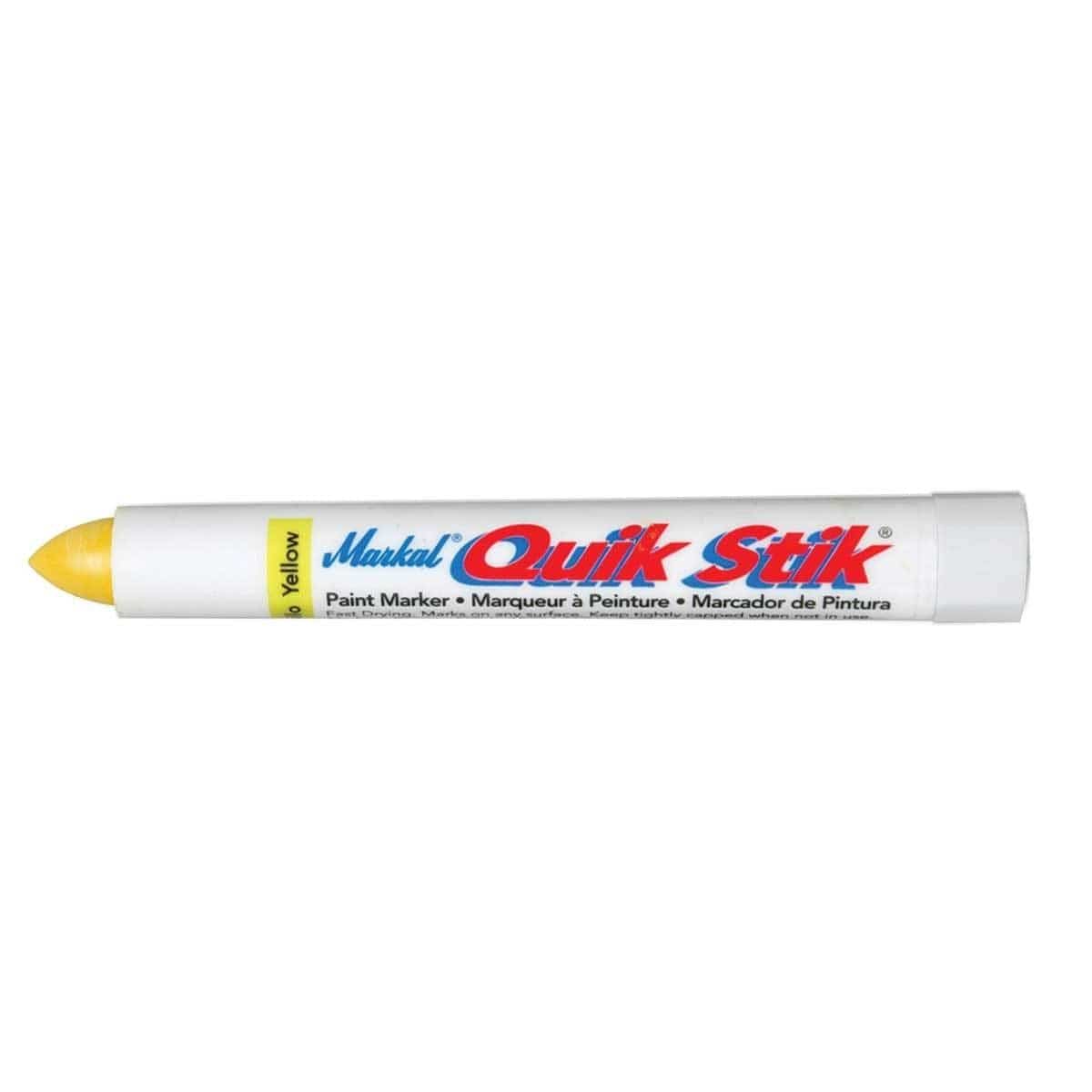 Yellow Quik Stik Paint Marker
