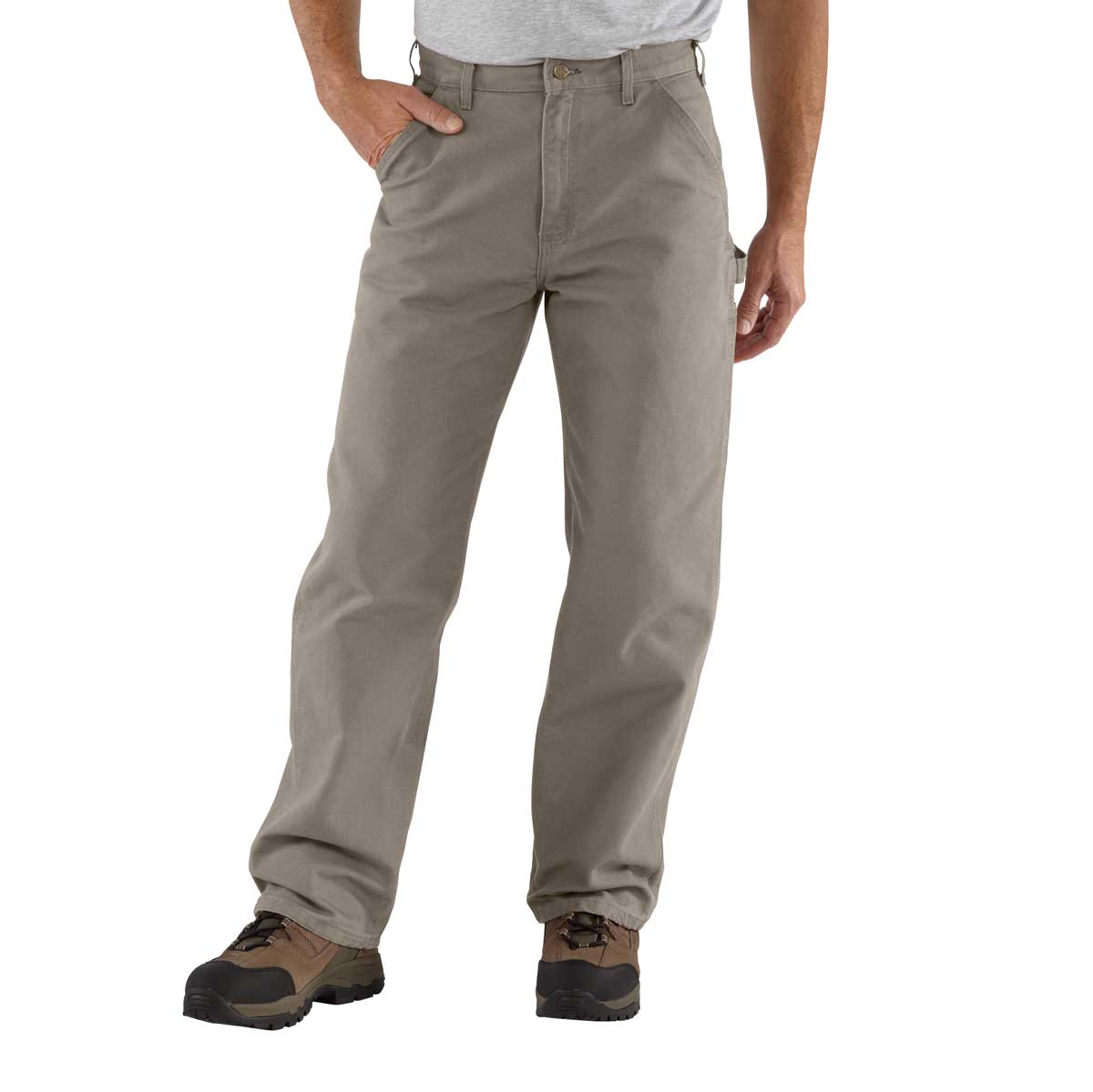 Carhartt Loose Fit Washed Duck Utility Work Pant, Waist Sizes 40"-54"