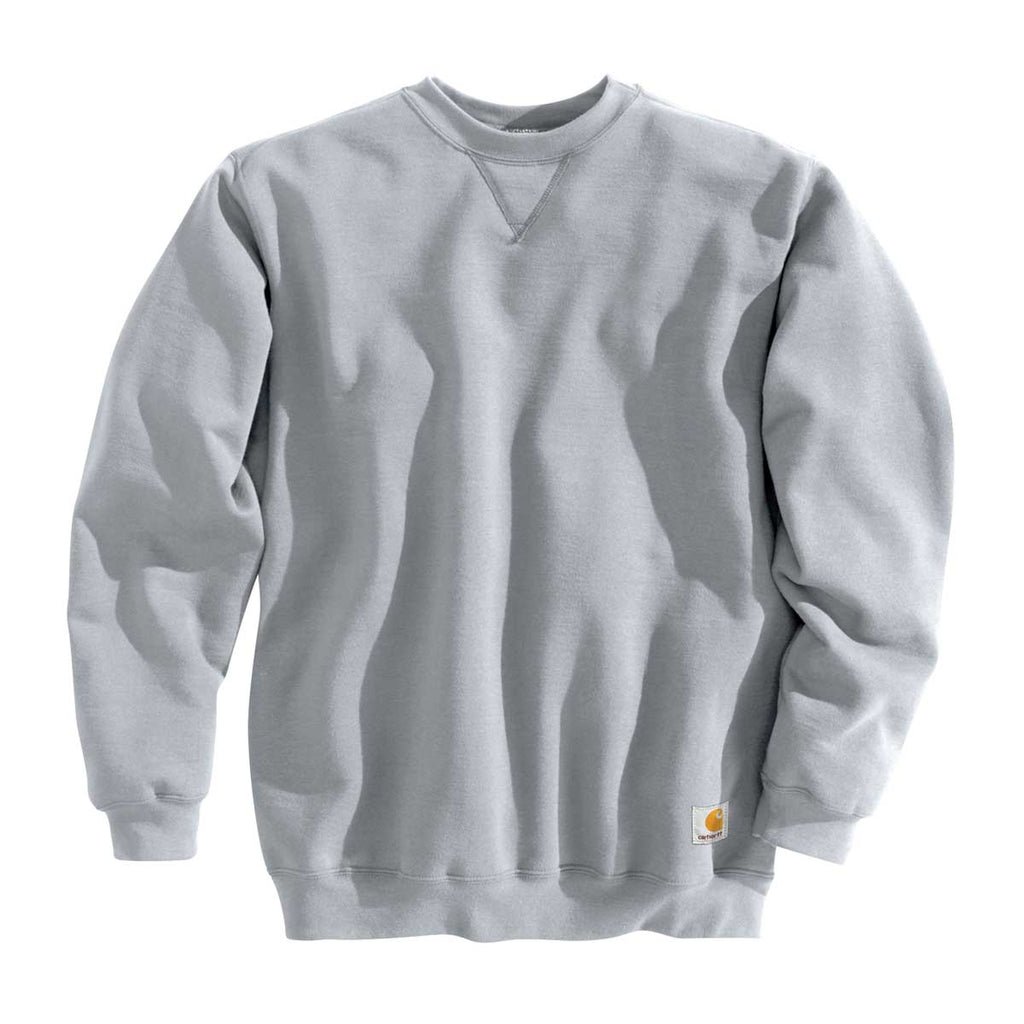 Heather Gray Carhartt K124 Sweatshirt Crewneck Pullover