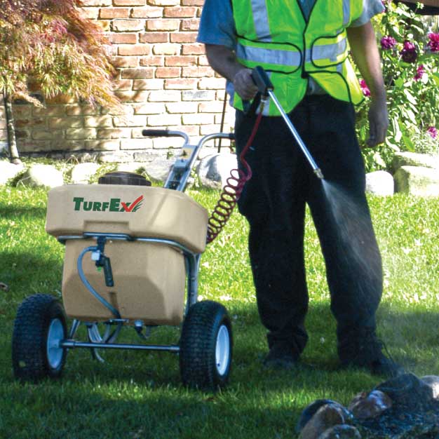 TurfEx TL80 & TL80SS Battery-Powered Liquid Push Sprayers