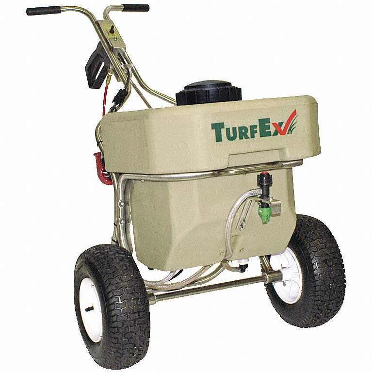 Stainless Steel TurfEx TL80 & TL80SS Battery-Powered Liquid Push Sprayers