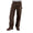 Dark Brown Carhartt Loose Fit Washed Duck Double-Front Utility Work Pant