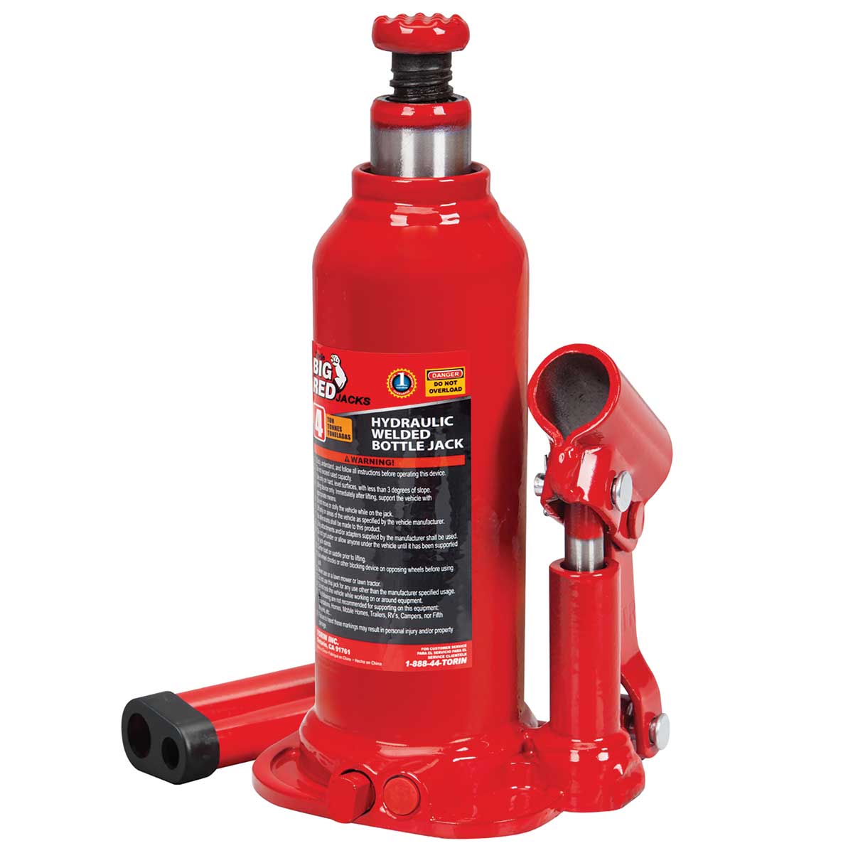 8,000 lb. Torin Big Red Standard Bottle Jack