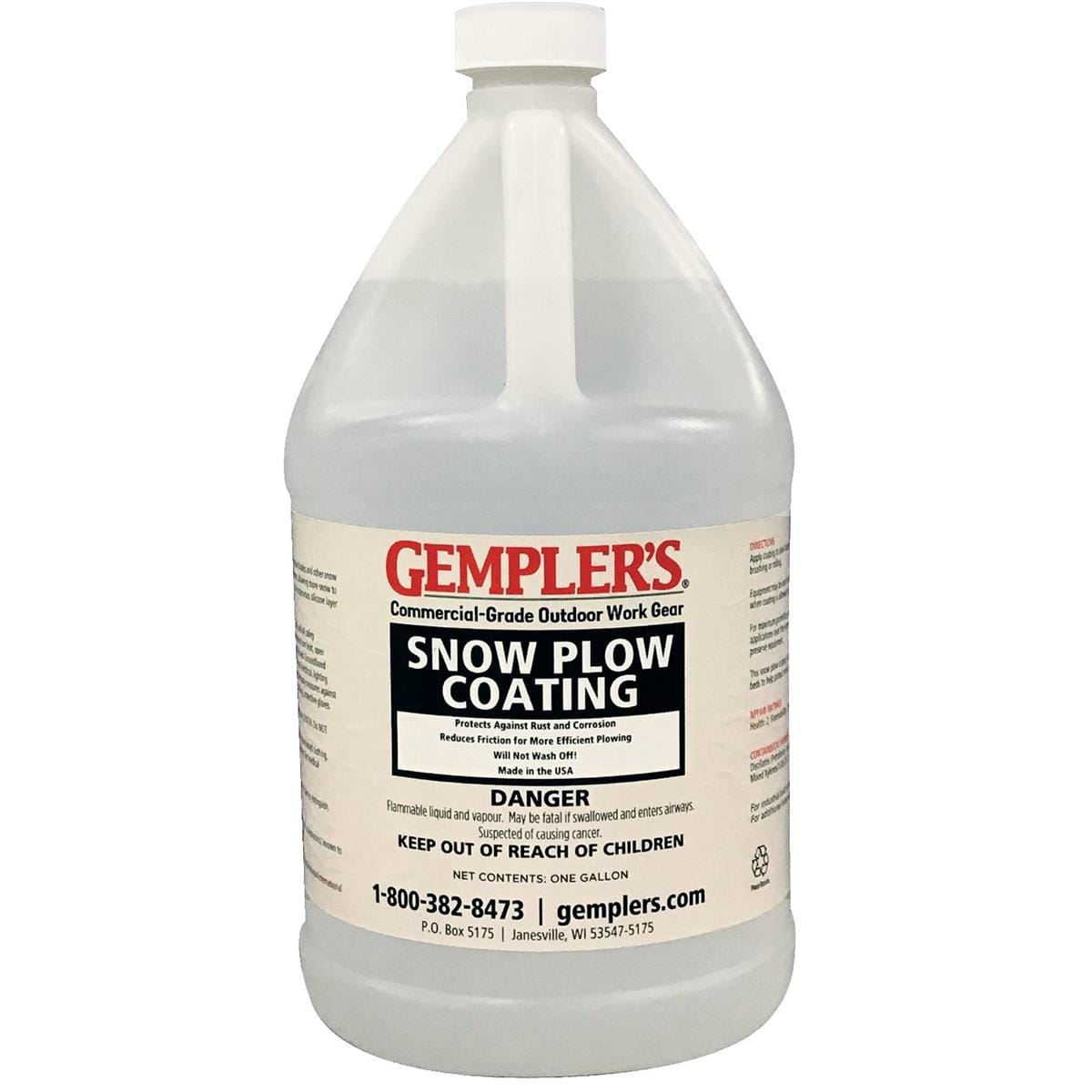 GEMPLER’S Silicone Snow Plow Coating